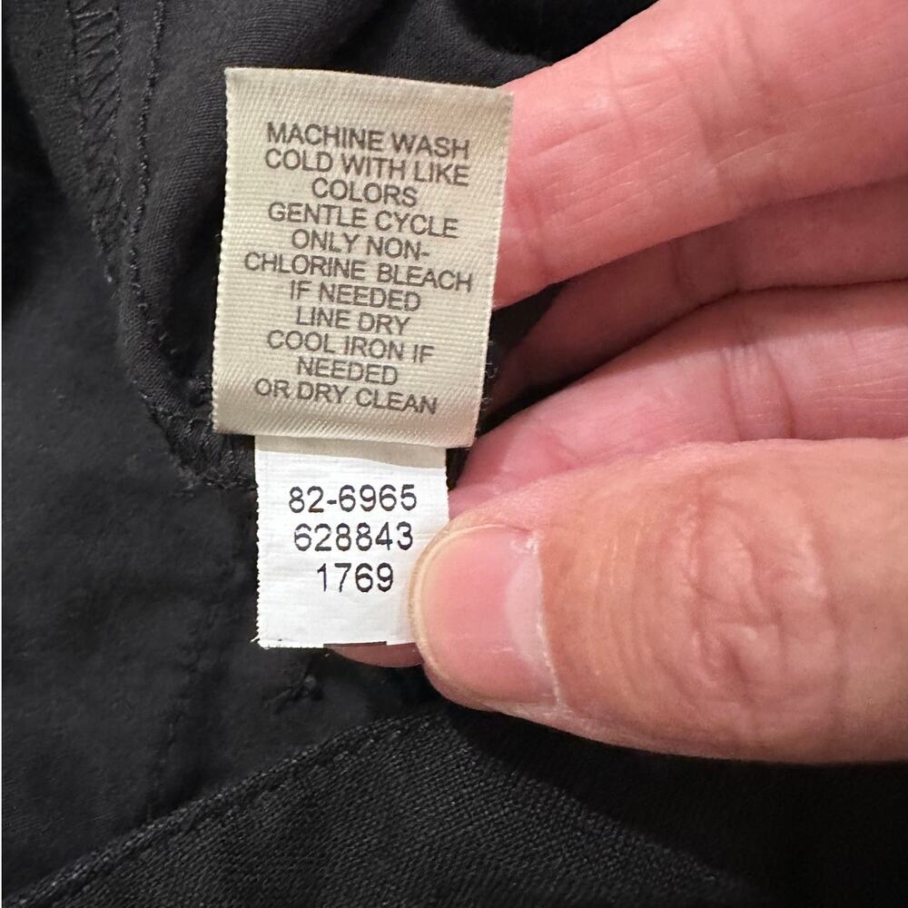 J. Jill Linen Blend Capri Pants Size 14P EUC Coastal Grandmother Resort Wear - Picture 6 of 10